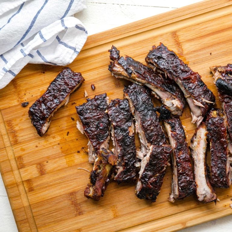 Oven Baked Cajun Sticky Ribs