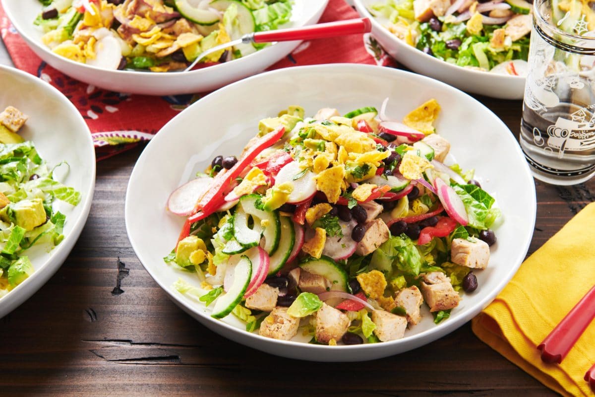 Southwestern Chicken Taco Salad Bowl