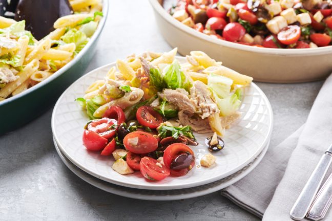 Tomato Mozzarella and Basil Salad
