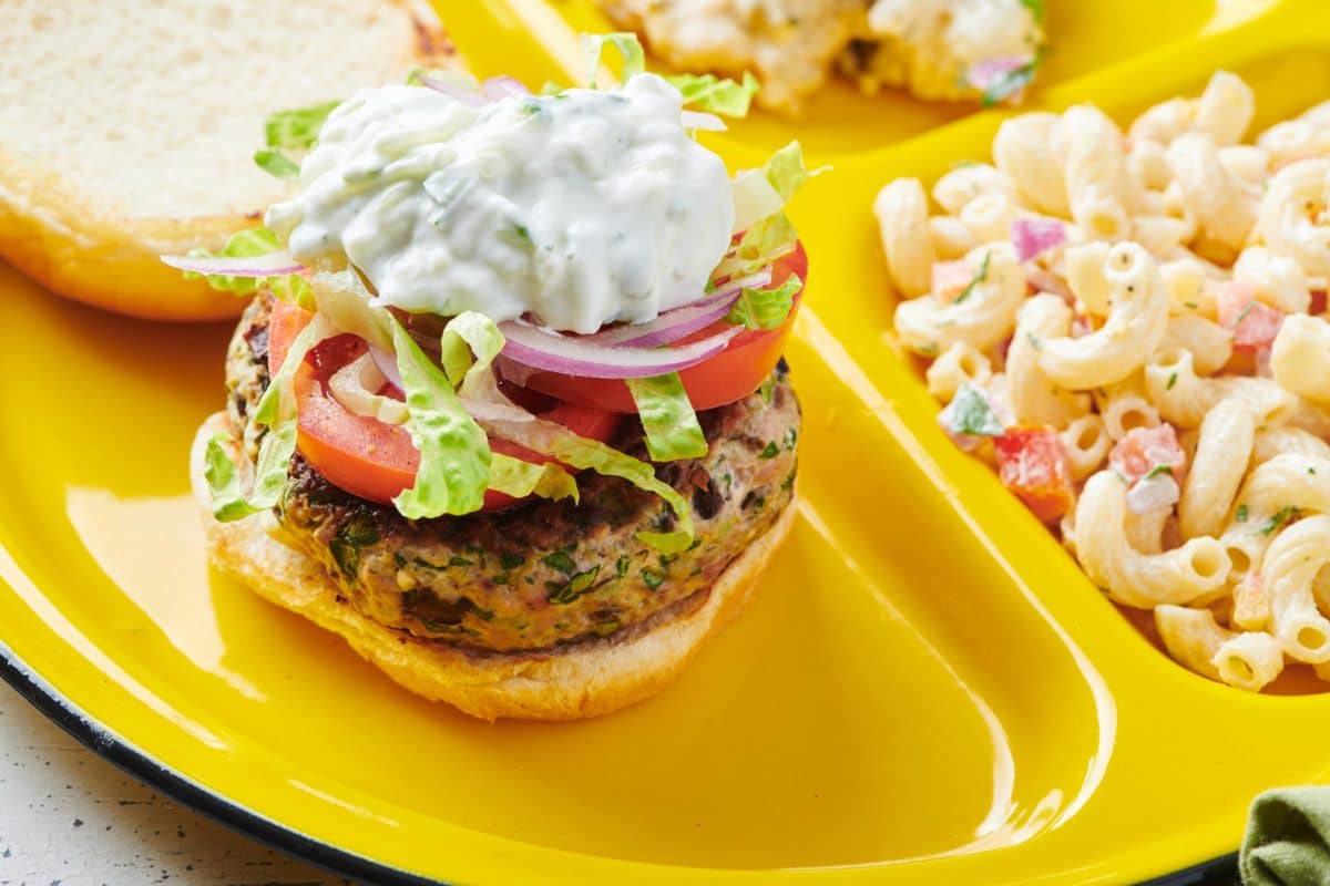 Greek Turkey Burgers