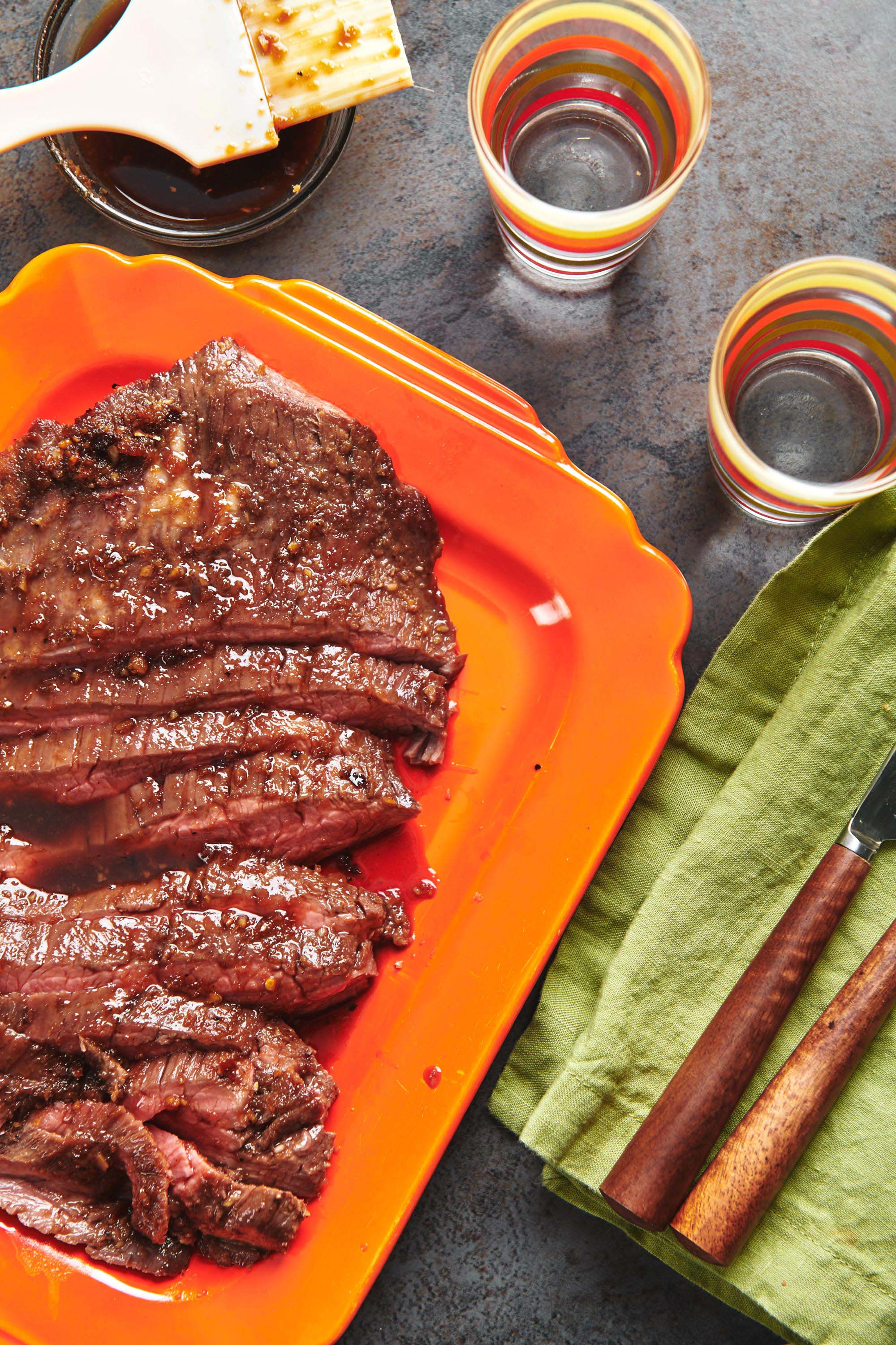 Broiled Flank Steak (10 Minute Meal!) - Slender Kitchen
