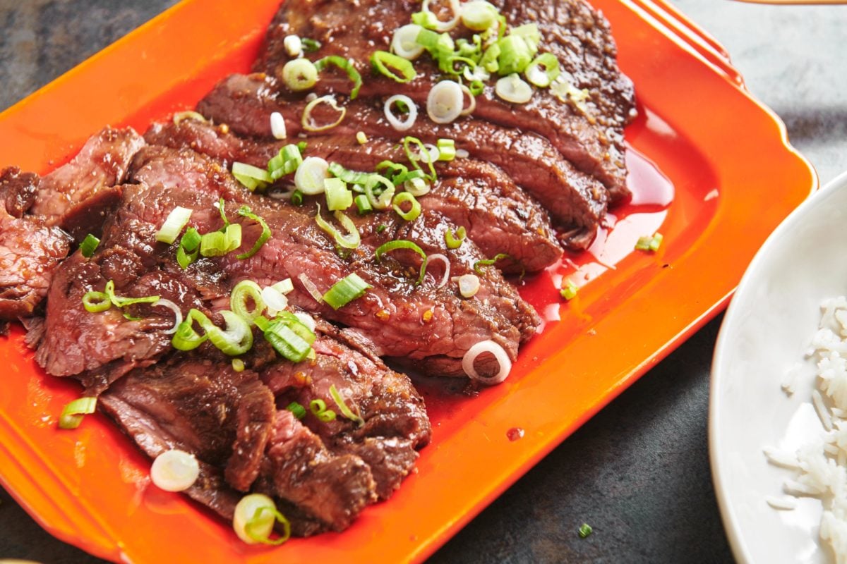 Ginger beef outlet marinade