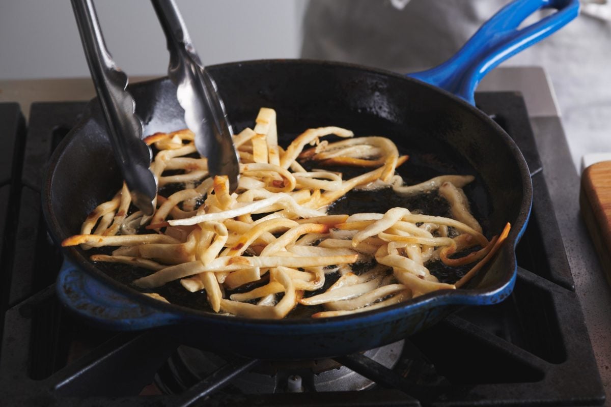 How to Make Fried Tortilla Strips