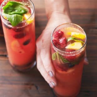 Summer Fruit and Berry Sangria