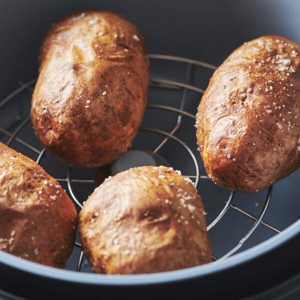 Baked Potatoes in air fryer.