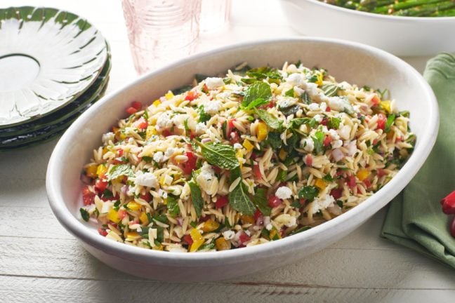 Herb Orzo Salad