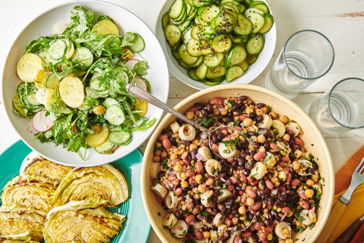 Round up of side salads for summer