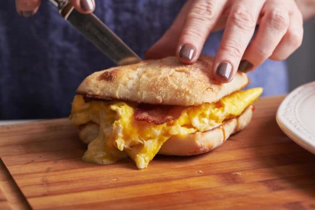 The Classic Bacon, Egg and Cheese Sandwich