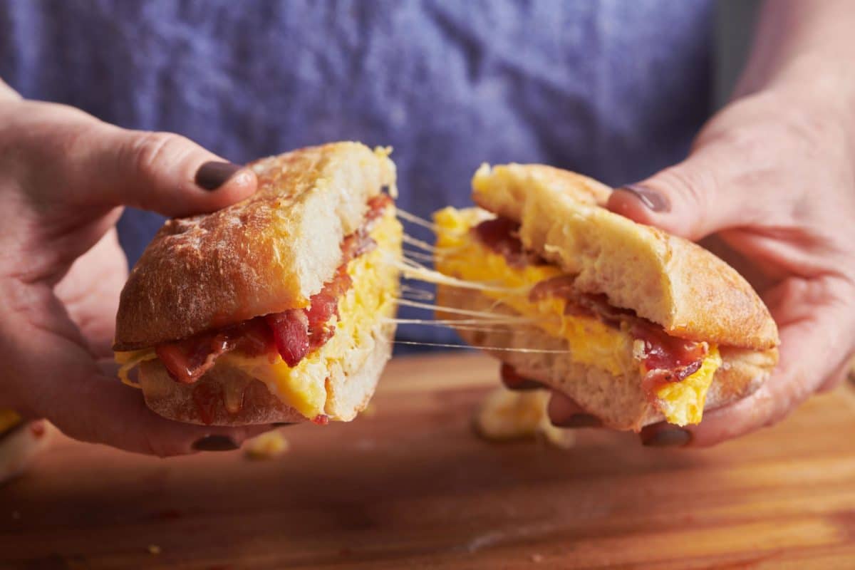 The Classic Bacon, Egg and Cheese Sandwich