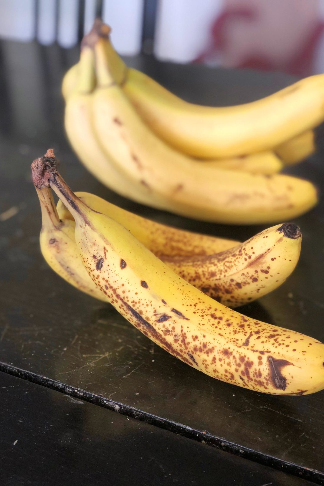 Ripe bananas for banana bread
