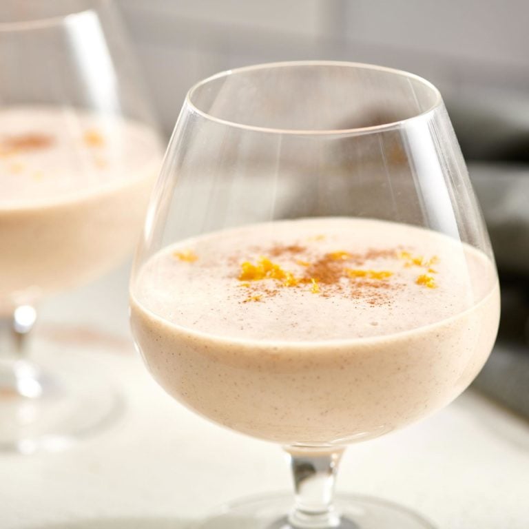 Homemade (Eggless!) Egg Nog