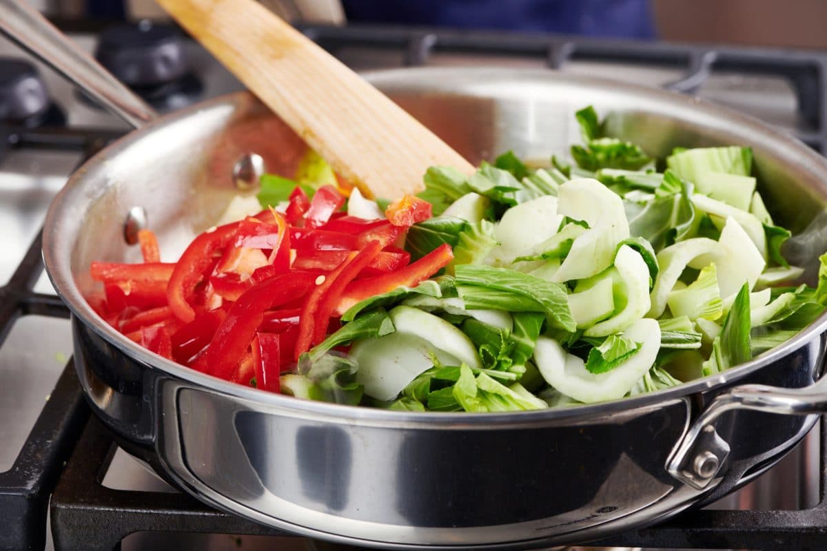 Simple Stir-Fried Vegetables
