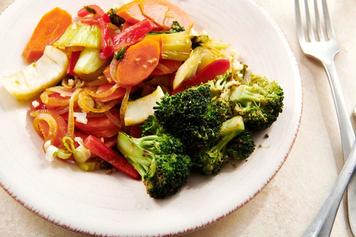 Simple Stir-Fried Vegetables