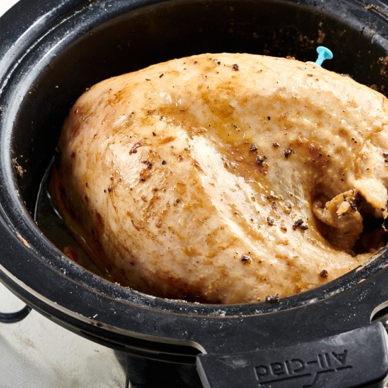 Turkey Breast in a slow cooker.