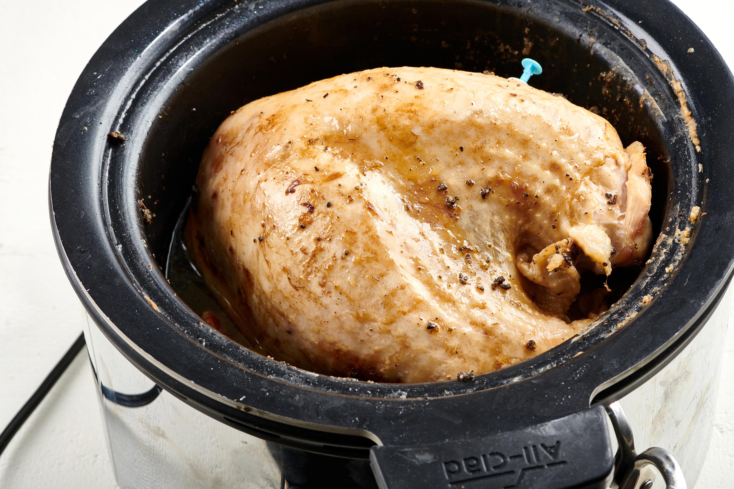 Turkey Breast in a slow cooker.