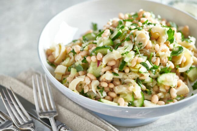 White Bean and Hearts of Palm Salad
