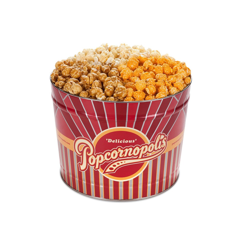 Popcornopolis Gourmet Popcorn 2 Gallon Tin