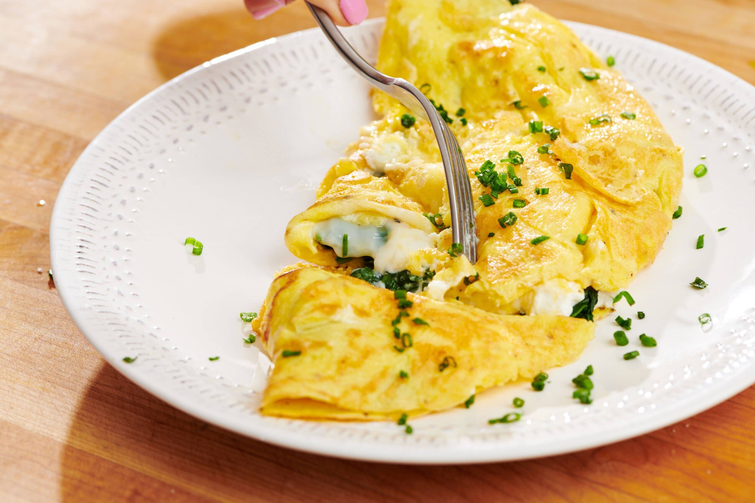 How to MakaSpinach Feta Omelete a Perfect Omelet