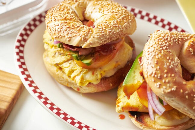 Bagel Breakfast Sandwich