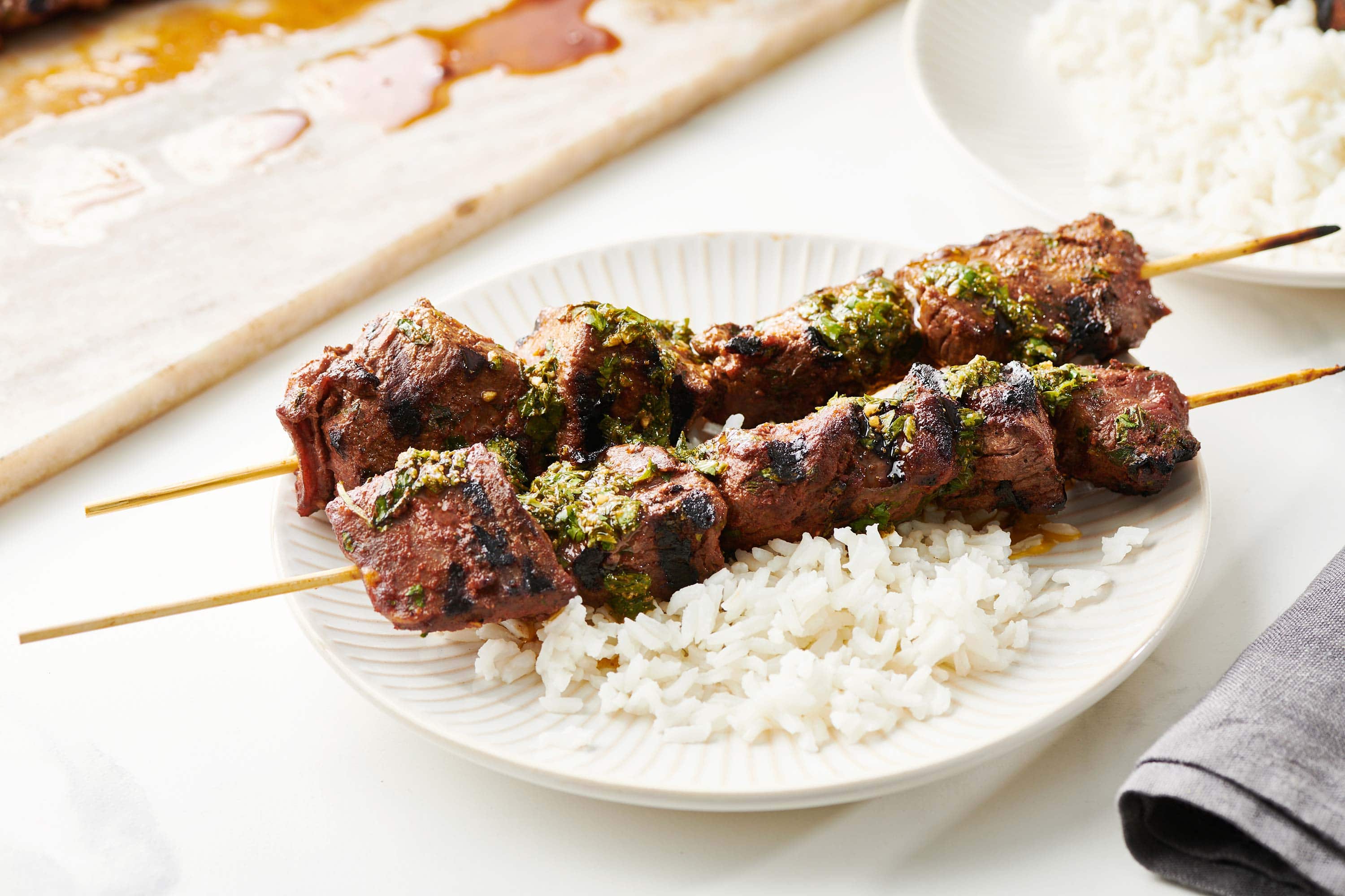 Moroccan Inspired Lamb Kebabs Recipe — The Mom 100