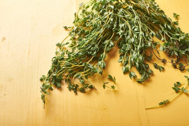 How to Cook with Thyme