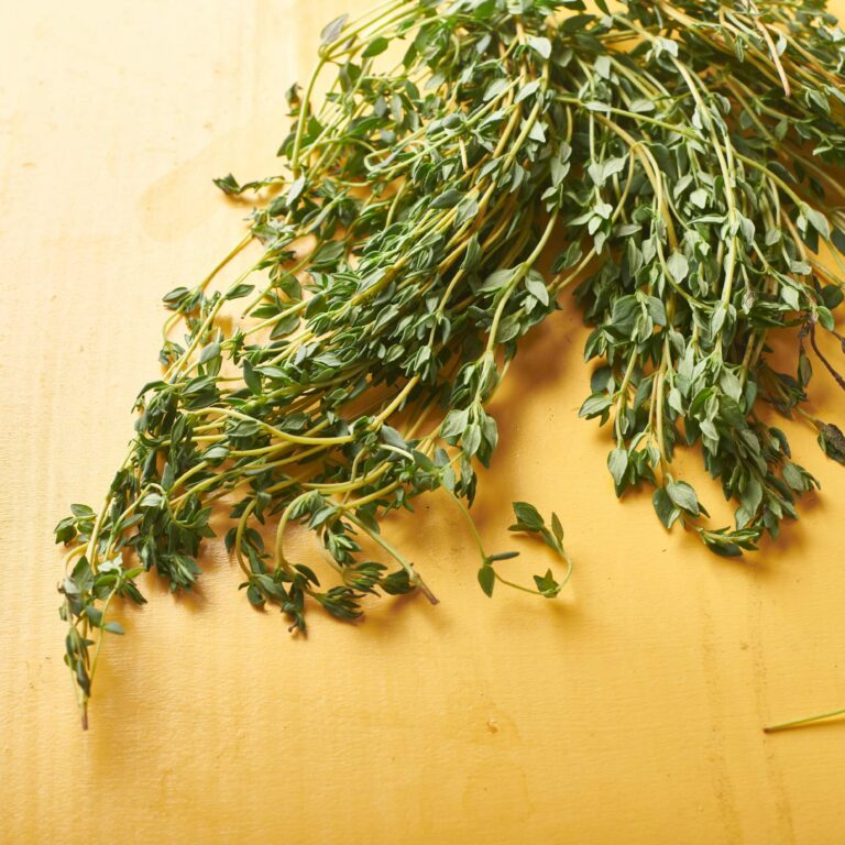 How to Cook with Thyme