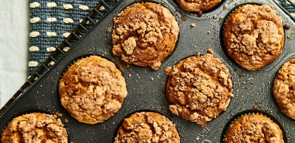 Pumpkin Streusel Muffins