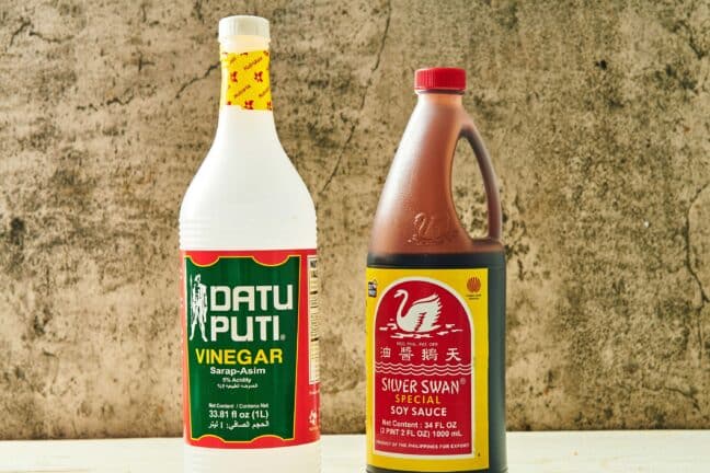 Filipino Vinegar and Soy Sauce