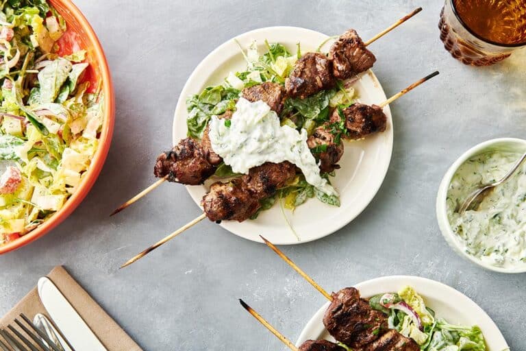 Greek Lamb Kabobs Recipe — The Mom 100