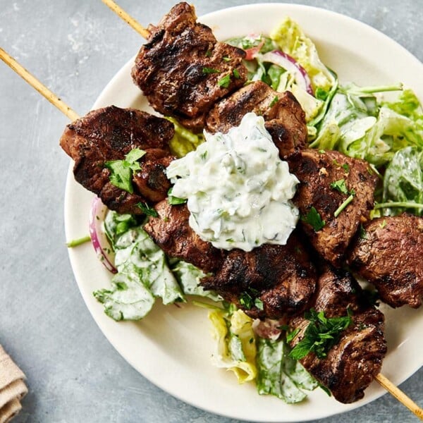 Greek Lamb Kabobs Recipe — The Mom 100