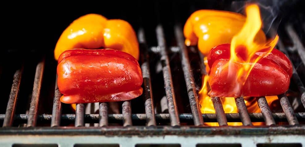 How to Grill Peppers
