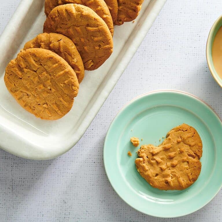 Old-Fashioned Peanut Butter Cookies