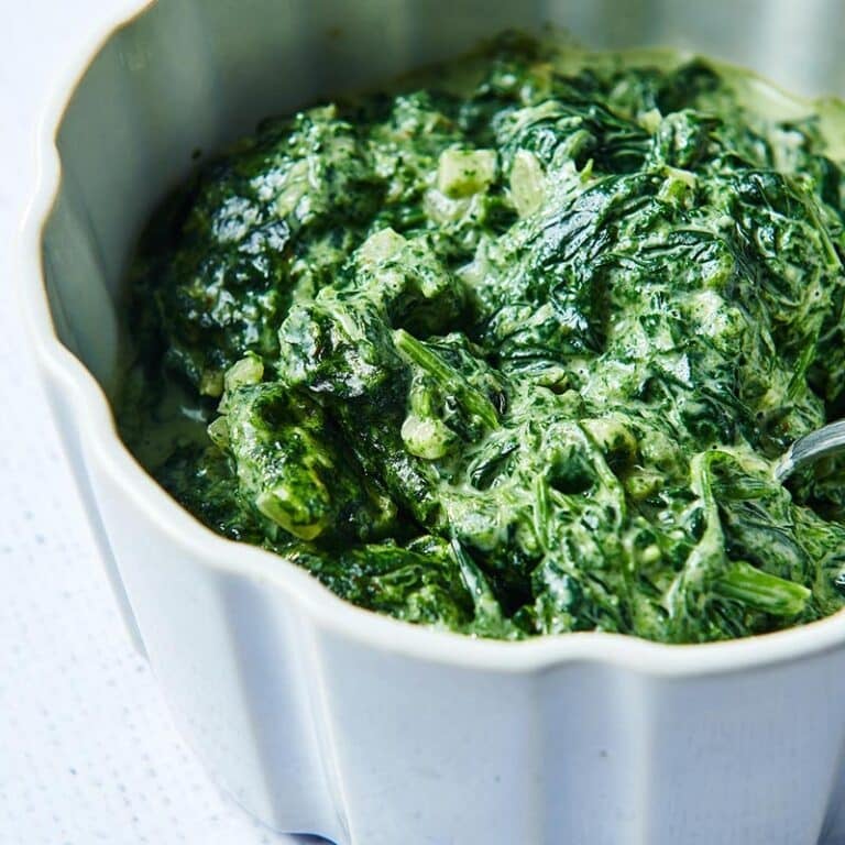 Easy Creamed Spinach