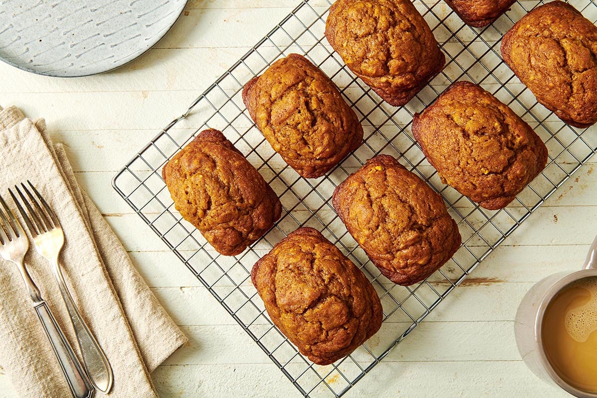 Mini Pumpkin Bread Loaves Recipe — The Mom 100
