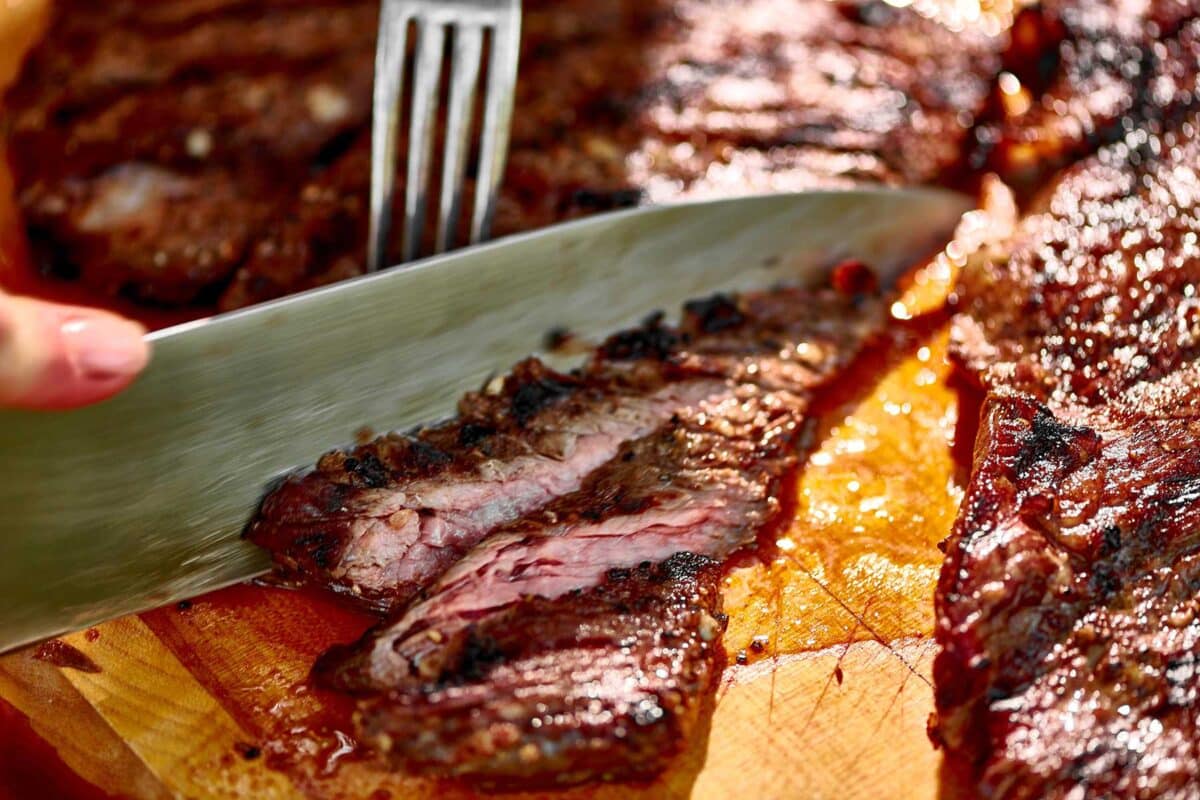 Balsamic Marinated Skirt Steak Recipe — The Mom 100