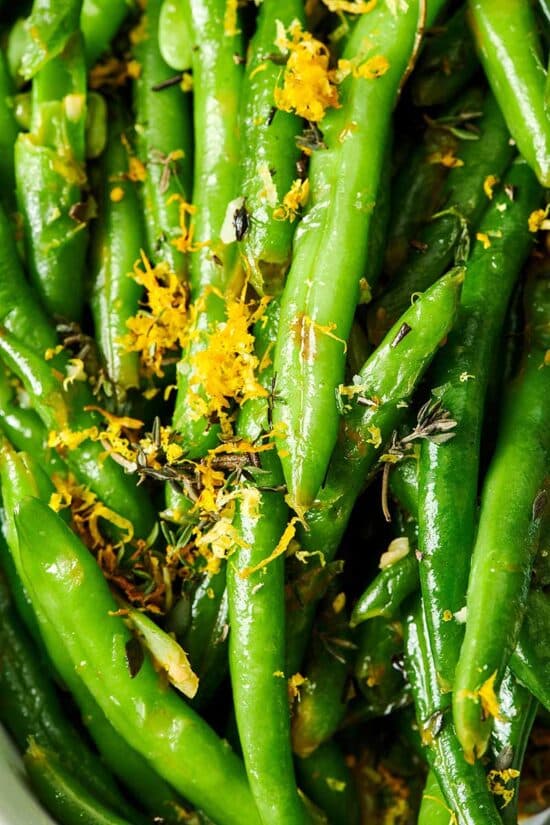 Green Beans with Gremolata