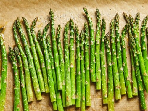 Organic asparagus